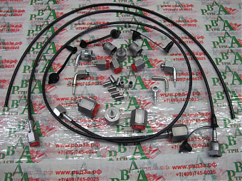 Фитинг BSP 1/4"-19/0 DN2 комплект ZnNi(К)