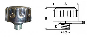 Сапун для гидробака BSP 1/2" TRALE