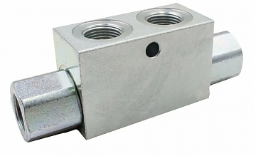 Гидрозамок двухсторонний VRDE-G 3/4" (120 л/мин 300 бар) (К)