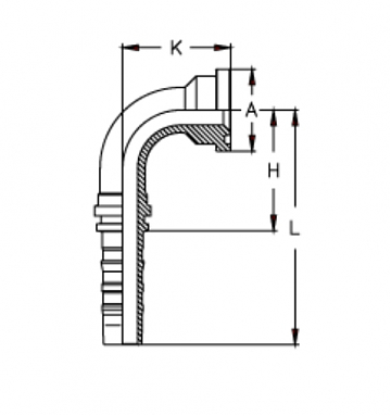 Фл. 1"6000/90-16 int (47,7) DN25 (T)