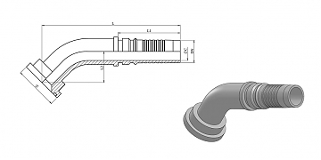 Фл. 2" 6000/45-32 int.(79,4) DN50