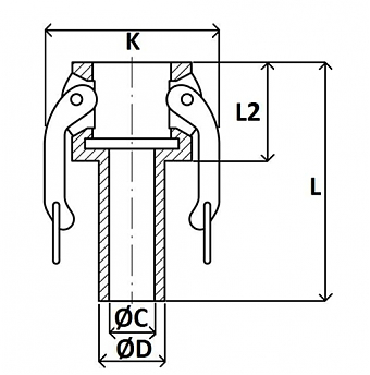 Камлок Typ С 1.1/4"