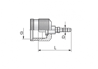 Фитинг М16х2,0/0 DN2 без шг