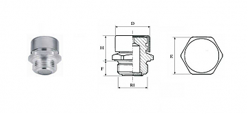 Сапун для гидробака BSP 1/2" TSF