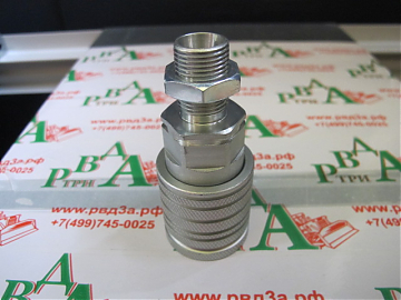 Муфта БРС 1/2" SERIES P ISO 5675 переборка CEL M18x1,5 (К)