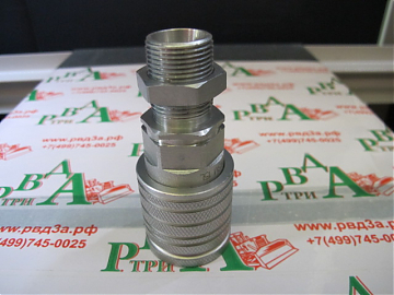 Муфта БРС 1/2" SERIES P ISO 5675 переборка CEL M22x1,5 (К)