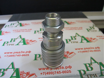 Муфта БРС 1/2" SERIES P ISO 5675 переборка CES 20x1,5 