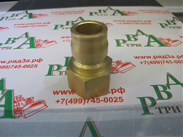 Ниппель БРС TSP BSP3/4" 6TPF латунь(К)
