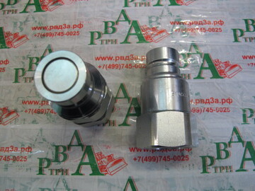 Ниппель БРС DN3/4" FlatFace 1.1/16"-12UN ISO16028